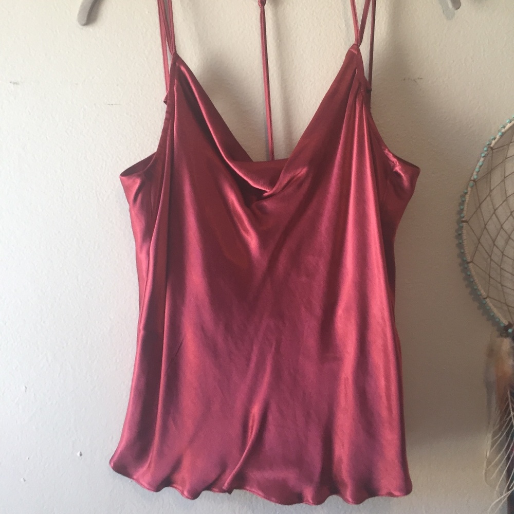 Silky Magenta Tank!